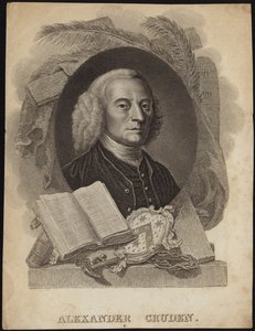 Porträt von Alexander Cruden von English School