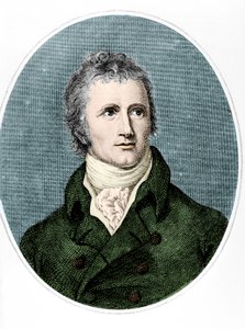 Portrett av Alexander MacKenzie (farget gravering) av English School