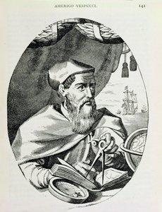 Portrett av Amerigo Vespucci (1454-1512) fra 