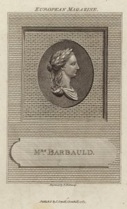 Portrett av Anna Laetitia Barbauld av English School