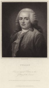 Portrett av Anne-Robert-Jacques Turgot av English School