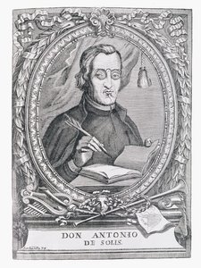 Portrett av Antonio de Solis y Rivadeneira (1610-86) fra 