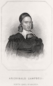 Portrett av Archibald Campbell, 9. jarl av Argyll, 1835 av English School