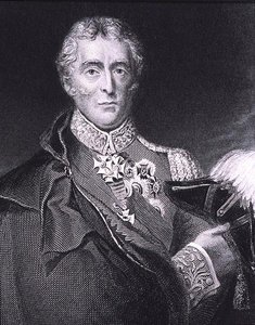 Portrett av Arthur Wellesley av English School