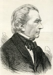 Portrett av Charles Blacker Vignoles, 1875 av English School