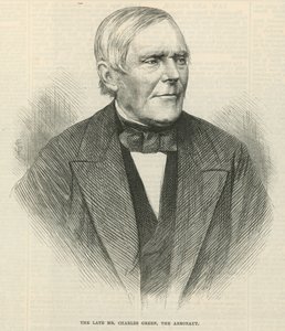 Portrett av Charles Green av English School