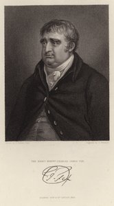 Portrett av Charles James Fox av English School