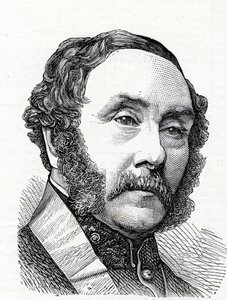 Portrett av Charles Sackville-West, 1873 av English School