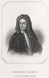 Portrett av Charles Talbot, hertug av Shrewsbury, 1835 av English School
