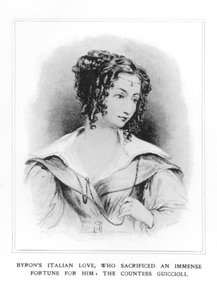 Portrett av grevinne Guiccioli (1800-73)