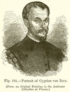 Portrett av Cyprian Van Roor av English School