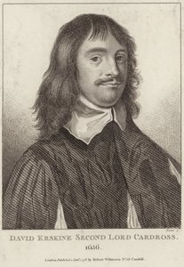 Portrett av David Erskine, Second Lord Cardross av English School
