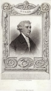 Portrett av Edmund Burke av English School