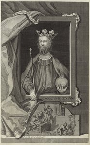 Portrett av Edward II av England av English School
