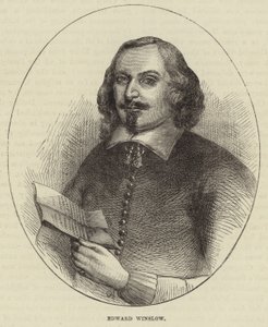 Portrett av Edward Winslow av English School