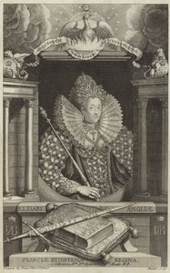 Portrett av Elizabeth I av England av English School