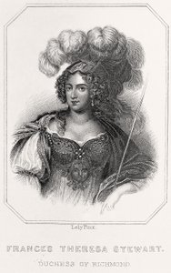Portrett av Frances Theresa Stewart av English School