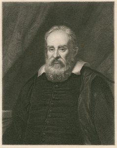 Portrett av Galileo Galilei av English School