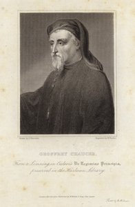 Portrett av Geoffrey Chaucer av English School