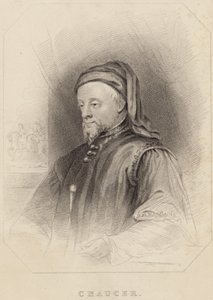 Portrett av Geoffrey Chaucer av English School