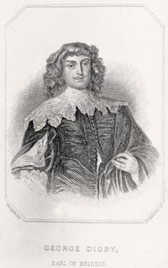 Portrett av George Digby, jarl av Bristol, 1835 av English School