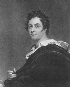 Portrett av George Gordon, 6. Lord Byron av Rochdale (1788-1824)