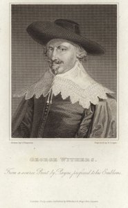 Portrett av George Wither av English School
