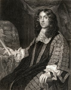 Portrett av Heneage Finch (1621-82), fra Lodges British Portraits, 1823 av English School