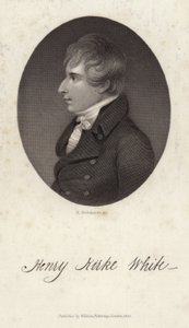 Portrait of Henry Kirke White av English School