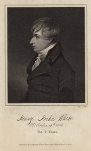 Portrait of Henry Kirke White av English School