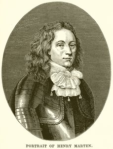 Portrett av Henry Marten av English School