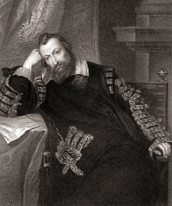 Portrett av Henry Percy, fra Lodges British Portraits, 1823 av English School