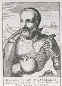 Portrett av Hernando de Magallanes (ca. 1480-1521) fra 