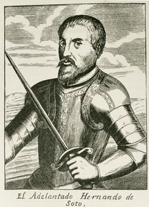 Portrett av Hernando de Soto (ca. 1496-1542) fra 