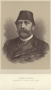 Portrett av Ismail Pasha av English School