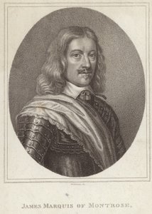 Portrett av James Graham, Marquess of Montrose av English School