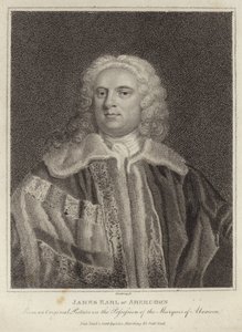 Portrett av James Hamilton, jarl av Abercorn av English School