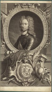 Portrett av John Campbell, hertugen av Argyll og hertugen av Greenwich av English School