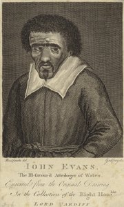 Portrett av John Evans av English School