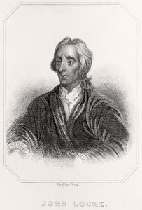 Portrett av John Locke, 1835 av English School
