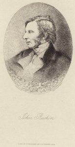 Portrett av John Ruskin av English School