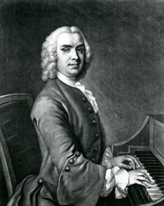 Portrett av John Stanley (1712-86) (gravering) av English School
