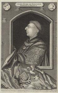 Portrett av John of Lancaster, hertugen av Bedford av English School