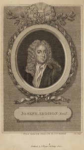 Portrett av Joseph Addison av English School