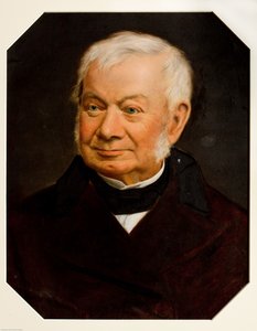 Portrett av Joseph Livesey (olje på papir)