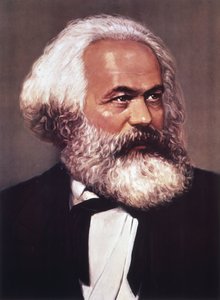 Portrett av Karl Marx av English School