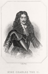 Portrett av kong Charles II, 1835 av English School