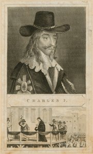 Portrett av kong Charles I av English School