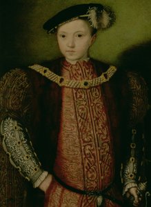 Portrett av kong Edward VI (1537-53) 1500-tallet