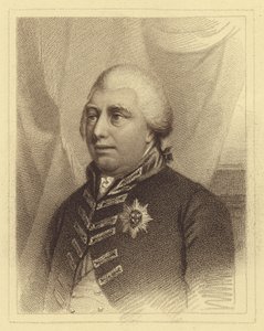 Portrett av kong George III (gravering) av English School